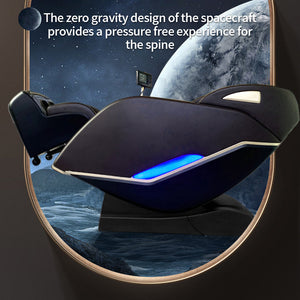 Edler Relaxsessel Massagesessel 2D Sessel Modell Basel Salottini Neuste Generation! Schwarz