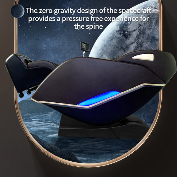 Edler Relaxsessel Massagesessel 2D Sessel Modell Basel Salottini Neuste Generation! Schwarz