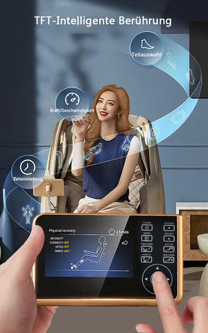 SOFORT LIEFERBAR Relaxsessel Bern Massagesessel 2D Sessel Wärmefunktion Sonderpreis!