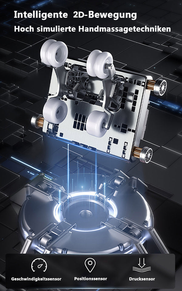 Goldfarbener Relaxsessel 2D Massagesessel Sessel Modell Bern Neuste Generation! SONDERPREIS!