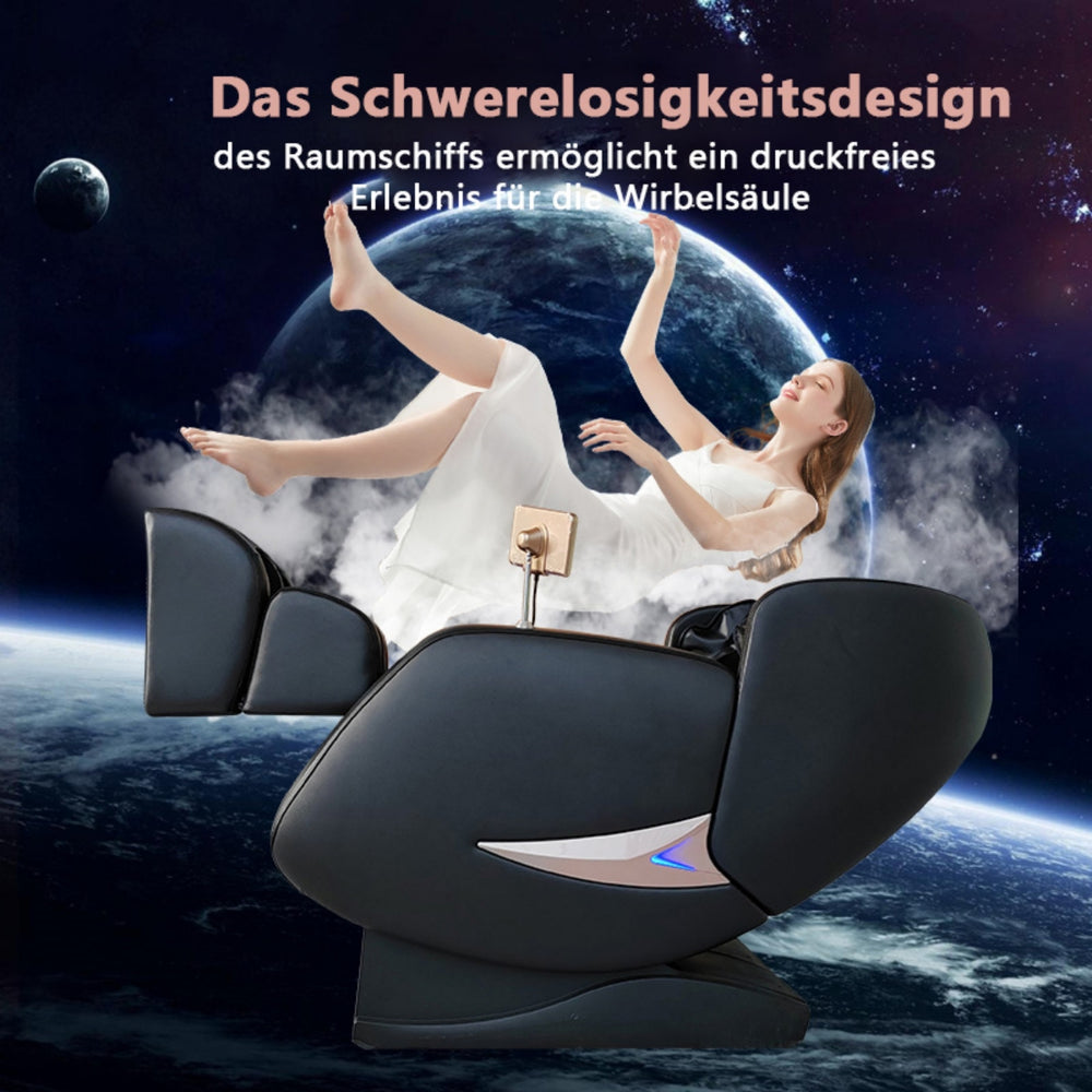 Edler Relaxsessel Massagesessel Biel Sessel Salottini Sonderpreis schwarz