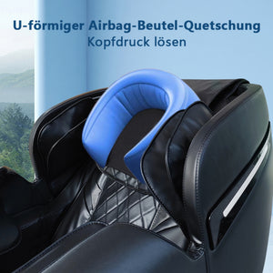 Edler Relaxsessel Massagesessel Biel Sessel Salottini Sonderpreis schwarz