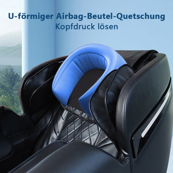 Edler Relaxsessel Massagesessel Biel Sessel Salottini Sonderpreis schwarz