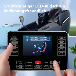 Edler Relaxsessel Massagesessel Biel Sessel Salottini Sonderpreis schwarz