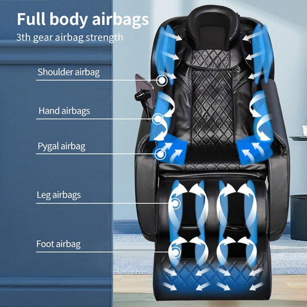 VERKÜRZTE LIEFERZEIT Relaxsessel Massagesessel Biel Sessel Salottini Sonderpreis schwarz