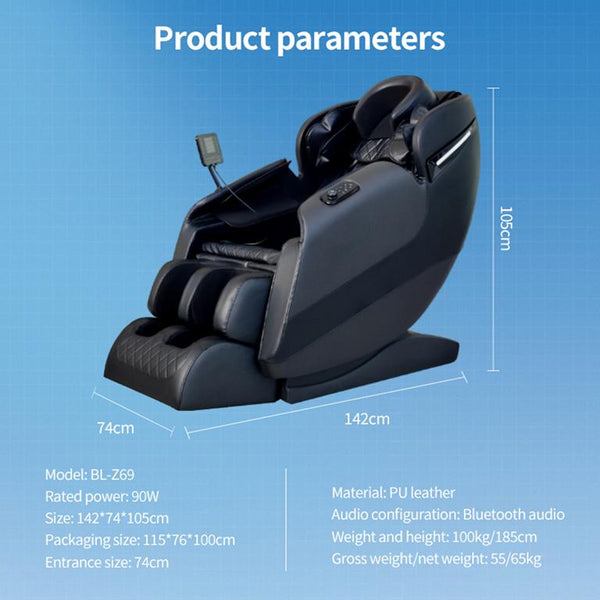 Edler Relaxsessel Massagesessel Biel Sessel Salottini Sonderpreis Grau