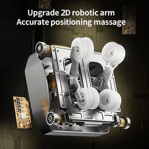 Luxus Relaxsessel Massagesessel 2D Sessel Modell Genf Salottini Neuste Generation! Blau