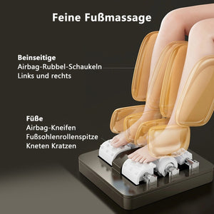 SOFORT LIEFERBAR Relaxsessel Massagesessel 2D Sessel Genf Neuste Generation! Blau