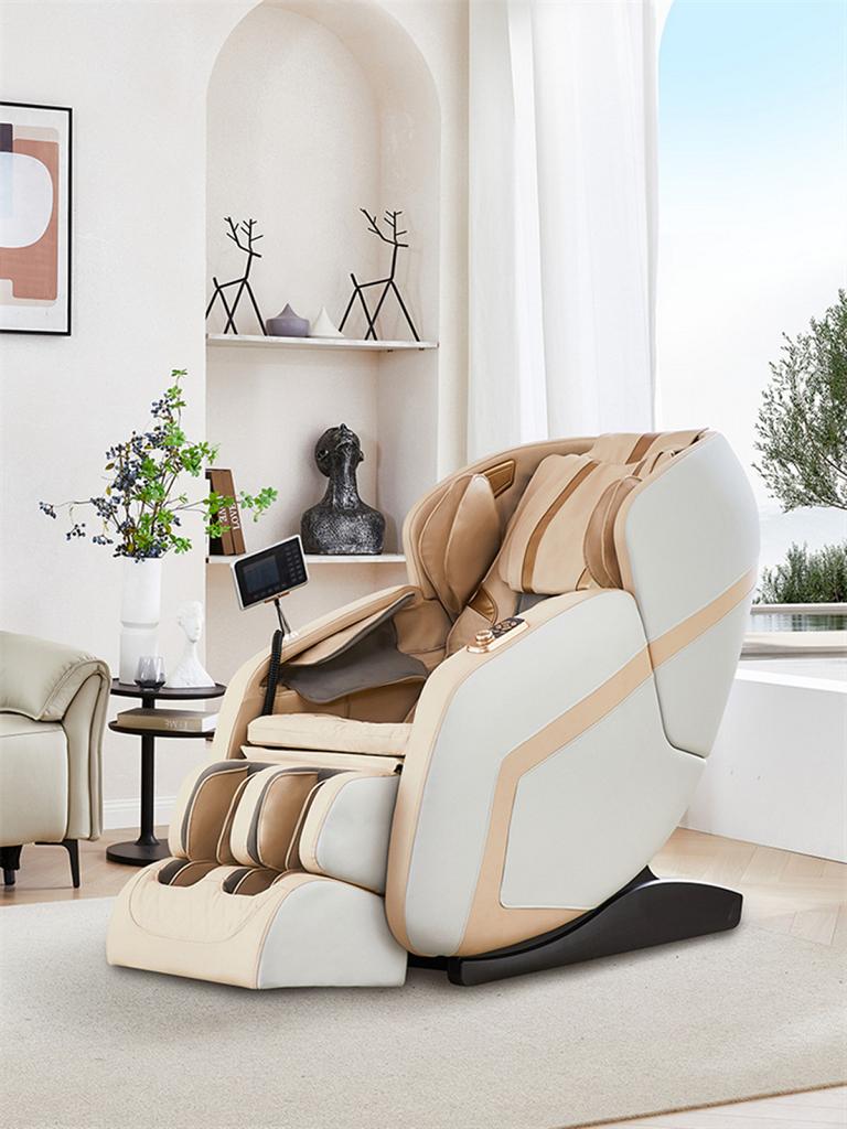 Designer Massagesessel 2D Relaxsessel Sessel Genf Salottini Neuste Generation! Braun