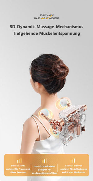 Traum 3D Massagesessel Sessel "Lancy" Relaxsessel Salottini Neuste Generation! Weiß