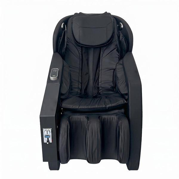 Relaxsessel Massagesessel Locarno MIT Münzeinwurf (u.a. Gewerbe) 2D Sessel Schwarz
