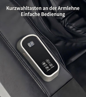 Relaxsessel Massagesessel Locarno MIT Münzeinwurf (u.a. Gewerbe) 2D Sessel Schwarz