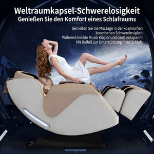 Edler Relaxsessel Massagesessel Lugano Sessel Salottini Sonderpreis beige