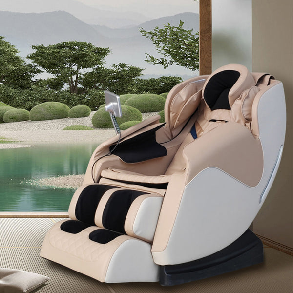 Edler Relaxsessel Massagesessel Lugano Sessel Salottini Sonderpreis beige