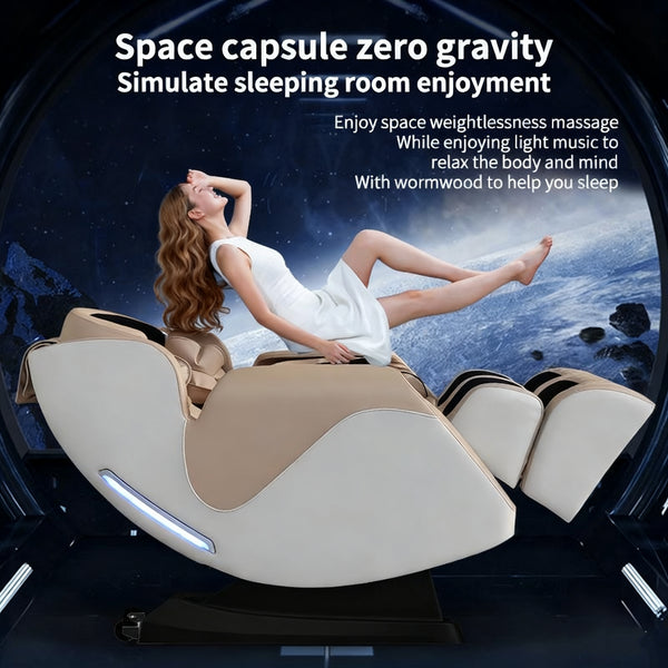 Edler Relaxsessel Massagesessel Lugano Sessel Salottini Sonderpreis beige