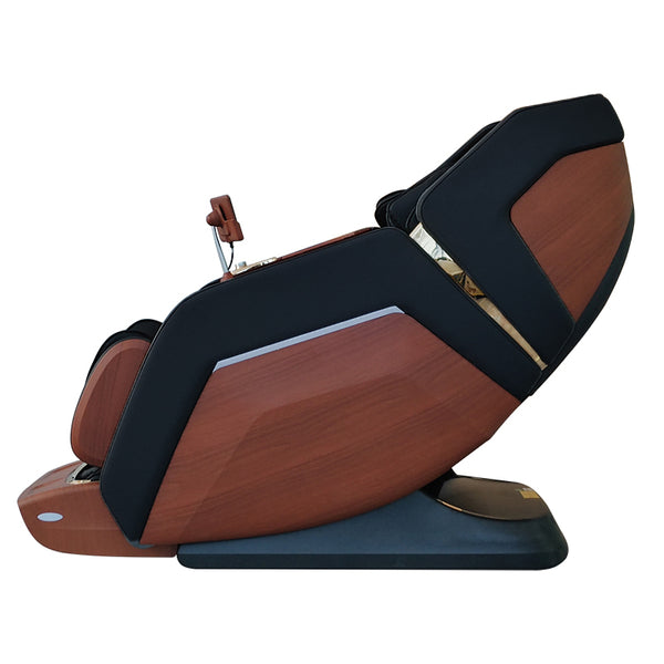 Luxus Relaxsessel 4D Massagesessel Sessel Luzern Salottini Neuste Generation! Schwarz-Holzoptik