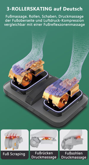 Designer Relaxsessel 2D Massagesessel Sessel Modell Sion Salottini Neuste Generation! Grün