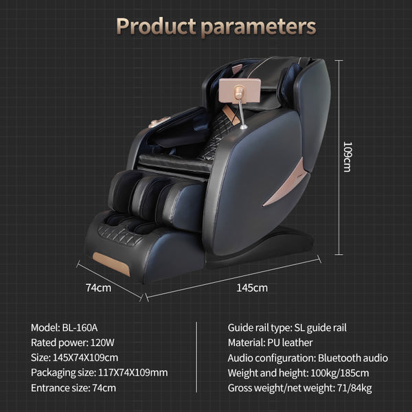 Luxus Relaxsessel 2D Massagesessel Sessel Modell Zürich von Salottini Neuste Generation!