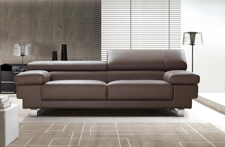 Designer XL Sofa Rebecca 3-Sitzer Leder Couch Salottini Sonderpreis