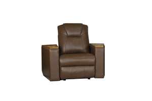 Designer Sessel Portland Deluxe Recliner Ledersessel Relaxsessel mit Motor Salottini