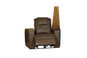 Designer Sessel Portland Deluxe Recliner Ledersessel Relaxsessel mit Motor Salottini