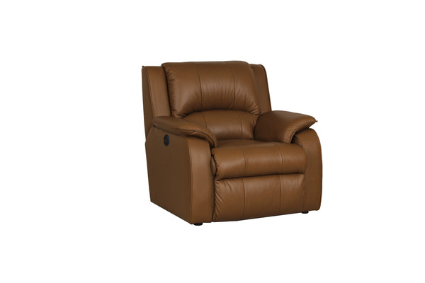 Klassischer Sessel Asset Deluxe Recliner Ledersessel Relaxsessel mit Motor Salottini