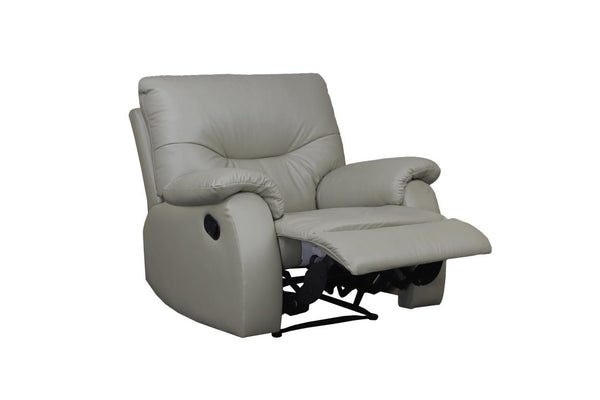 Klassischer Sessel Arcadia Deluxe Recliner Ledersessel Relaxsessel mit Motor Salottini
