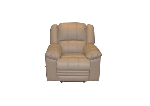 Klassischer Sessel Michigan Deluxe Recliner Ledersessel Relaxsessel mit Motor Salottini