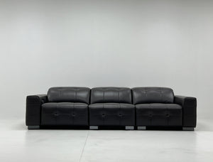 Modernes Recliner MEGA Sofa Leder Fabiano Kinosofa Big Sofa Salottini Sonderpreis