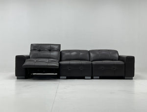 Modernes Recliner MEGA Sofa Leder Fabiano Kinosofa Big Sofa Salottini Sonderpreis