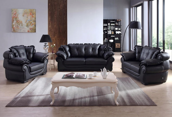 Luxus XL Sofagarnitur Nico (3/2/1 oder 3/1/1) Leder Polstergarnitur Salottini mit VIDEO