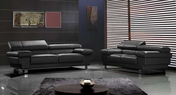 Designer XL Sofagarnitur Rebecca (3/2/1 oder 3/1/1) Leder Polstergarnitur Salottini