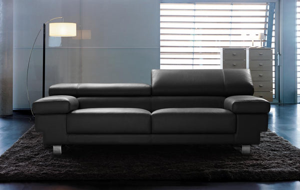 Designer XL Sofagarnitur Rebecca (3/2/1 oder 3/1/1) Leder Polstergarnitur Salottini