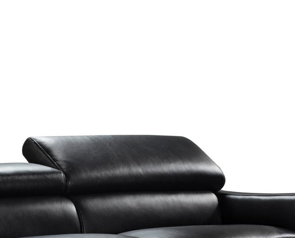 Designer XL Sofa Andrea 3-Sitzer Leder Couch Salottini Sonderpreis