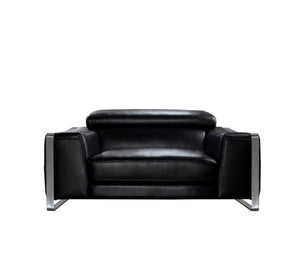 Luxus XL Sofagarnitur Andrea (3/2/1 oder 3/1/1) Leder Polstergarnitur Salottini