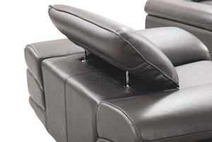 Moderne XL Sofagarnitur Bassano 3/2/1 Leder Polstergarnitur von Salottini