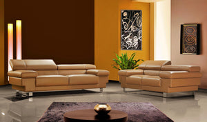 Designer XL Sofagarnitur Rebecca (3/2/1 oder 3/1/1) Leder Polstergarnitur Salottini