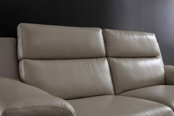 Elektro Recliner Sofagarnitur Capri (3/2/1 oder 3/1/1) Leder Salottini MIT Motoren