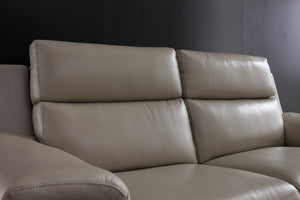 Elektro Recliner Sofagarnitur Capri (3/2/1 oder 3/1/1) Leder Salottini MIT Motoren