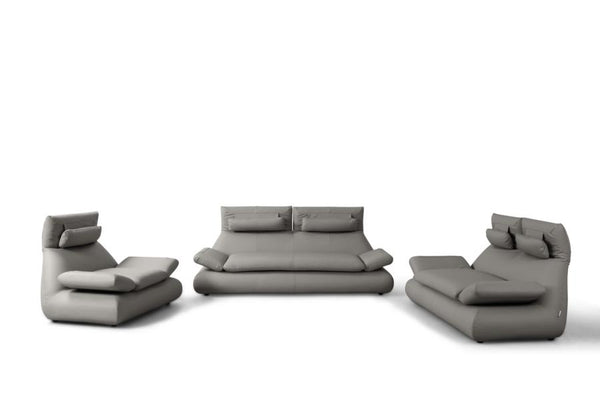 Luxus XL Sofagarnitur Dana (3/2/1 oder 3/1/1) Leder Polstergarnitur Salottini Sonderpreis