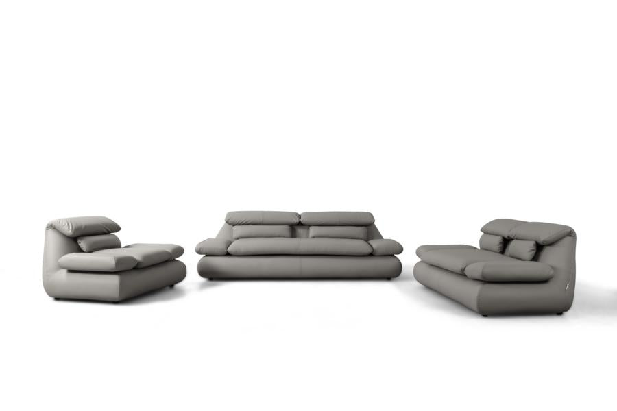 Luxus XL Sofagarnitur Dana (3/2/1 oder 3/1/1) Leder Polstergarnitur Salottini Sonderpreis