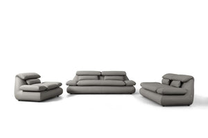 Luxus XL Sofagarnitur Dana (3/2/1 oder 3/1/1) Leder Polstergarnitur Salottini Sonderpreis