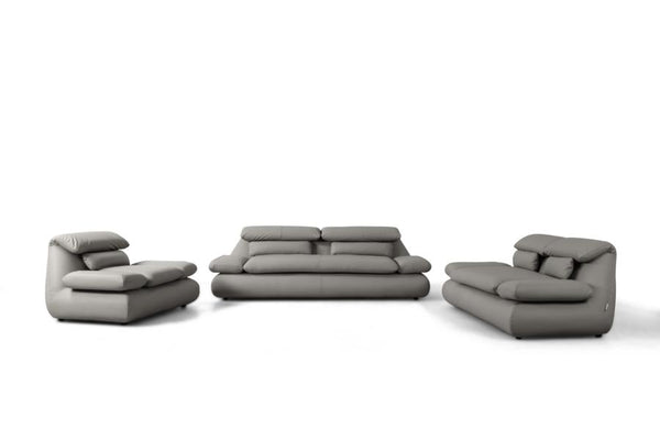 Luxus XL Sofagarnitur Dana (3/2/1 oder 3/1/1) Leder Polstergarnitur Salottini Sonderpreis