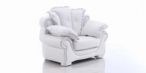 Luxus XL Sofagarnitur Nico (3/2/1 oder 3/1/1) Leder Polstergarnitur Salottini mit VIDEO