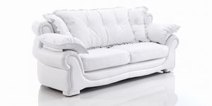 Luxus XL Sofagarnitur Nico (3/2/1 oder 3/1/1) Leder Polstergarnitur Salottini mit VIDEO