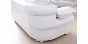 Luxus XL Sofagarnitur Nico (3/2/1 oder 3/1/1) Leder Polstergarnitur Salottini mit VIDEO