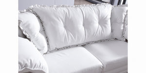 Luxus XL Sofagarnitur Nico (3/2/1 oder 3/1/1) Leder Polstergarnitur Salottini mit VIDEO