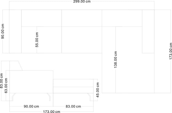 Edles Ecksofa Tarent Leder Eckcouch Wohnlandschaft Sonderpreis
