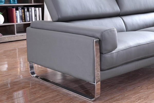 Designer XL Sofa Turin 3-Sitzer Leder Couch Salottini Sonderpreis