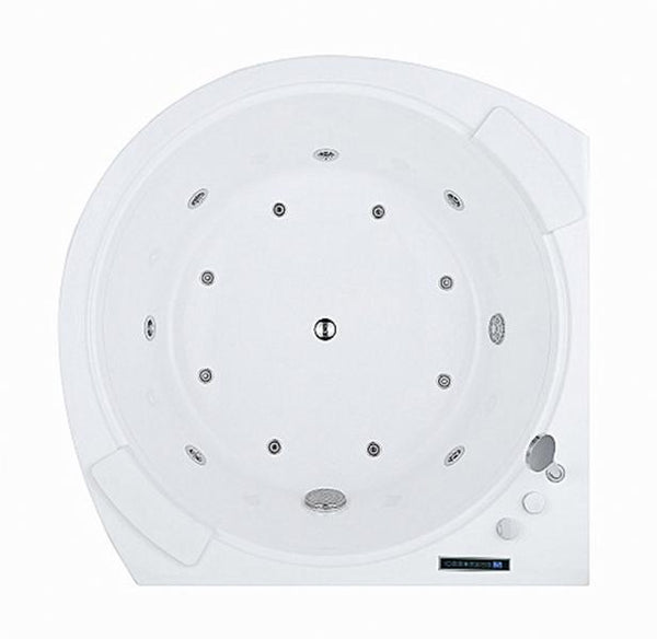 2 Personen Whirlpool 150x150 Melbourne Badewanne Whirlwanne Sonderpreis